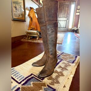 Frye Over the knee western boots